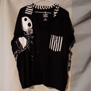 Disney's Nightmare Before Christmas Womens 3x Sleep Top